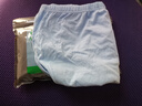 AB【4條】男薄款中腰純色棉質(zhì)抗菌短褲中老年三角褲 混色搭配 XXXL 曬單實(shí)拍圖