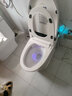 恒潔智能馬桶一體全自動(dòng)翻蓋腳觸翻圈內置泡沫紫外線(xiàn)殺菌坐便器  頂配-白屏帶水箱 400mm 【送貨入戶(hù)包安裝】 曬單實(shí)拍圖
