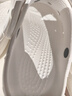 卡駱馳（CROCS）貝雅云彩女士洞洞鞋戶(hù)外休閑鞋|208186 黑色-001(含智必星) 38 (240mm) 曬單實(shí)拍圖