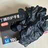 英科醫(yī)療（INTCO）一次性手套丁腈手套中碼100只食品級耐用廚房洗碗丁晴橡膠手套 曬單實拍圖
