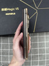 智父榮耀magic v5手機殼新款v5折疊屏保護套超薄magicv5鏡頭中軸全包防摔電鍍真皮高級腕帶支架男外殼 【絲路敦煌】頭層牛皮｜腕帶旋轉支架｜智能視窗 曬單實(shí)拍圖