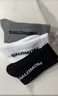 薩洛蒙（Salomon）男女款 戶外運(yùn)動休閑舒適透氣長筒襪子 EVERYDAY CREW 3-PACK 混合灰 C20862 L 曬單實拍圖