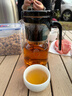 尚明玻璃內膽飄逸杯茶水分離懶人泡茶壺一鍵過(guò)濾泡茶神器家用茶具套裝 單壺 700ml 曬單實(shí)拍圖