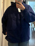 優(yōu)衣庫男裝女裝防風(fēng)連帽外套/夾克戶(hù)外休閑25秋冬新款478231 69 藏青色 XL /180/108B 曬單實(shí)拍圖