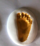 茨格曼寶寶滿(mǎn)月紀念手足印相框周歲百天胎毛套裝嬰兒新生兒diy手足印 12寸框-只因有你-粉色 曬單實(shí)拍圖