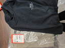 李寧圓領(lǐng)螺紋收口做舊設計衛衣男女款25新款時(shí)尚寬松運動(dòng)上衣AWDV415 曬單實(shí)拍圖