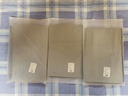 沃尊家用衣服防塵罩掛式衣物衣柜防塵套羽絨服外套無(wú)紡布透明掛大衣袋 80克加厚-素雅灰【透明雙窗】 3個(gè)裝-小號【60*90cm】 曬單實(shí)拍圖