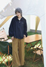 Calvin KleinJeans【防水】25早秋女士戶外運(yùn)動(dòng)ck輕薄寬松連帽外套44C508G CEF-藏藍(lán) XS 曬單實(shí)拍圖