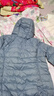鴨鴨（YAYA）輕薄款羽絨服女保暖時(shí)尚短款秋冬季連帽輕便外套 曬單實(shí)拍圖