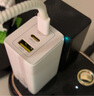 倍思65W氮化鎵充電器 兼容45W蘋果16pd多口Type-C快充頭三星華為手機MacbookPro聯(lián)想筆記本電腦 皓月白 曬單實拍圖