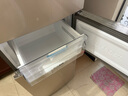 海爾（Haier）冰箱三門218升風冷無霜一級變頻節(jié)能智能家用家電租房小戶型三開門大容量leader系列國家補貼20% 218L+中門寬幅變溫+抗菌凈味+WiFi智控 曬單實拍圖