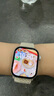 Apple/蘋果 Watch Series 10 智能手表GPS款42毫米銀色鋁金屬表殼丹寧色運動型表帶S/M MX1J3CH/B 曬單實拍圖