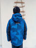 波司登（BOSIDENG）25新款加厚羽絨服男女童5A抗菌絨極寒連帽冬厚款保暖外套 極地冰川藍9CW5 160 /80 約 150-160cm 45kg 曬單實(shí)拍圖