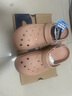 斯凱奇（Skechers）洞洞鞋女士秋季外穿包頭泡泡鞋厚底軟底涼拖鞋休閑鞋111514 曬單實(shí)拍圖