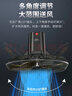 鉆石牌工業(yè)風(fēng)扇落地扇家用立式電風(fēng)扇大風(fēng)力搖頭強力電扇客廳商用工廠(chǎng)車(chē)間鋁葉商業(yè)風(fēng)扇HF1802 曬單實(shí)拍圖