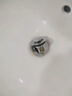 凈騰洗手盆漏水塞全銅衛生間面盆下水器彈跳芯洗臉盆下水塞防堵防臭 銀色-小彈跳漏水塞-防蟲(chóng)防臭 加厚銅芯丨通用口徑 曬單實(shí)拍圖