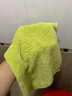 全棉時代毛巾純棉不易掉毛加大加厚方巾抗菌柔軟強吸水 香草綠32×70cm  曬單實拍圖