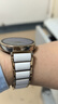 BHO適用華為gt4/gt5表帶女款watch5仿真陶瓷watch gt5pro/gt4白色女士生時(shí)尚夏天夏季41/42mm透氣防水 【仿陶瓷·淺金色】18mm接口通用 曬單實(shí)拍圖