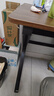 惠尋 京東自有品牌電腦桌書(shū)桌學(xué)習桌子電競桌家用臺式辦公桌長(cháng)條桌子 140*60CM【加厚實(shí)木芯】古典胡桃 曬單實(shí)拍圖