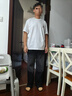 班尼路（Baleno）短袖男夏季美式潮牌學(xué)生休閑百搭純棉t恤男重磅寬松情侶半袖上衣 曬單實(shí)拍圖