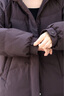 波司登25新款羽絨服女短款寬松休閑通勤連帽冬季舒適保暖外套B250245202 咖啡玫瑰7F26 S 160/84A 體重約100-110斤 曬單實(shí)拍圖