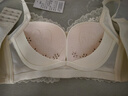 曼可嬌內衣女無(wú)鋼圈薄款大胸顯小胸聚攏舒適透氣收副乳防下垂調整型文胸 曬單實(shí)拍圖