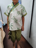 蘇漢唐兒童漢服男女童唐裝班服表演服開(kāi)學(xué)禮服 上衣+褲子+掛包 120 曬單實(shí)拍圖