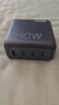 ANKER安克智顯充140W充電器套裝 氮化鎵屏顯type-c多口pd快充100W頭適用蘋果17iPhone手機(jī)筆記本電腦 灰 曬單實(shí)拍圖