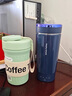 摩飛電器（Morphyrichards）【國家補貼】電熱水壺 電熱水杯 0.3L便攜式家用旅行燒水壺 隨行沖奶泡茶辦公養生保溫杯MR6060藍 曬單實(shí)拍圖