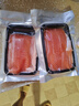 百味殿新鮮新疆三文魚(yú) 生鮮刺身生魚(yú)片海鮮水產(chǎn)冷凍冰鮮中段三文魚(yú)去皮 【特級(jí)厚魚(yú)】?jī)糁卸握麎K 1200g 曬單實(shí)拍圖