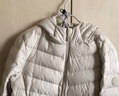 波司登輕薄羽絨服女短款90絨三防面料修身顯瘦連帽內(nèi)膽外套 曬單實拍圖