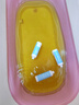 Joying Baby新生嬰兒浴盆大兒童洗澡盆沐浴桶寶寶家用大號折疊小孩泡澡游泳桶 加大款【成人可用】粉色 曬單實(shí)拍圖