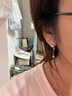 憶瑾S999足銀星月流蘇水滴耳釘女輕奢浪漫月落星辰珍珠耳墜仙女風(fēng)耳環(huán) 星月流蘇水滴耳釘 曬單實(shí)拍圖