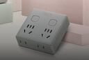 德力西20WPD快充86型插座轉(zhuǎn)換器/轉(zhuǎn)換插頭/USB+Type-c插座擴展/一轉(zhuǎn)多/插排/排插 無線灰色總控開關 曬單實拍圖