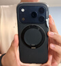 圖拉斯支點殼O3Air【熱銷霸榜丨4米氣囊防摔】適用蘋果17promax手機殼iphone16pro磁吸支架15透明磨砂 【曜石黑】 iPhone17Pro 曬單實拍圖