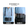 桓御新款降溫工地掛脖掛腰風(fēng)扇隨身戶(hù)外便攜式20000毫安涼膚機工地快遞夾腰移動(dòng)充電風(fēng)扇 20000毫安升級款【雙出風(fēng)口+腰帶】 曬單實(shí)拍圖