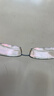 依視路（ESSILOR） 鉆晶系列高清耐磨防藍光近視超薄鏡片專(zhuān)業(yè)配度數眼鏡架男女鏡框 鈦+金屬-全框-4021BK-黑色 鏡框+依視路膜巖高清1.60現片 曬單實(shí)拍圖