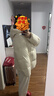 亞瑟士（asics）ASICS/亞瑟士童裝25年冬季中大童寬松短款泡芙羽絨服外套輕薄舒適 曬單實(shí)拍圖