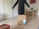 李寧羽絨服情侶裝冬寬松防潑水保暖科技長(cháng)款羽絨服AYMU499 曬單實(shí)拍圖