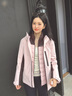波司登（BOSIDENG）【七夕禮物】25新款防風(fēng)防水沖鋒衣鵝絨羽絨服男女同款B250331320 西曼粉/泥土棕|1335/7C71|133C S 160/84A 體重約100-110斤 曬單實(shí)拍圖