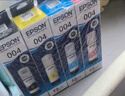 愛(ài)普生（EPSON） 004系列T00U1-U4原裝墨水四色套裝 (適用L3558/3556/1258/311X/315X/316X/325X/326X) 曬單實(shí)拍圖