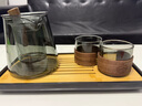 憶壺茶茶具套裝泡茶壺個(gè)人專用茶水分離三件套辦公室玻璃喝茶杯整套茶盤 曬單實(shí)拍圖