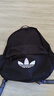 阿迪達(dá)斯 （adidas）三葉草 七夕禮物男女 CL BACKPACK AC 雙肩包 JX0209 黑色 曬單實(shí)拍圖