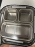 米膳葆（MISANBROO） 316不銹鋼飯盒分格學(xué)生餐盒大容量密封保溫餐盤(pán)便攜上班族便當盒 316鋼-3格-保溫包(配餐具)1.2L 曬單實(shí)拍圖