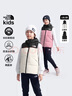 THE NORTH FACE北面童裝兒童羽絨馬甲冬季保暖24秋冬新品||89XR ROU/米白色 XL  曬單實(shí)拍圖