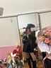 RHUDE FOG品牌女裝美式皮衣外套女2025春秋新款復(fù)古翻領(lǐng)高級感時尚收腰顯瘦 馬鞍棕 M 曬單實拍圖