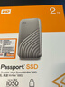 西部數據（WD）2TB NVMe 移動(dòng)固態(tài)硬盤(pán)（PSSD）My Passport隨行SSD type-c接口 1050MB/s 手機直連筆記本兩用外接 曬單實(shí)拍圖