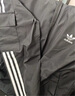 adidas經(jīng)典三條紋運動(dòng)連帽夾克外套男女秋季阿迪達斯三葉草 深灰   L 曬單實(shí)拍圖