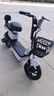立馬【七夕禮物】電動自行車小叮當(dāng)70公里續(xù)航電動車48V20Ah鉛酸電池電瓶車LED透鏡大燈新國標(biāo)  KT紫 曬單實拍圖