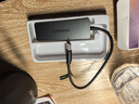 聯(lián)想（Lenovo）USB3.0金屬分線(xiàn)器擴展塢高速4口集線(xiàn)器HUB拓展塢筆記本電腦一拖多轉換器轉接頭延長(cháng)線(xiàn)Type-C供電 曬單實(shí)拍圖